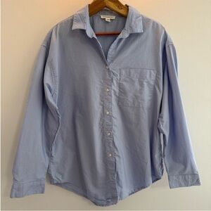 Blue Button-Down Shirt